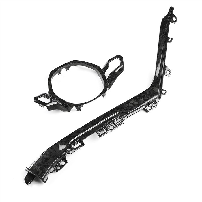 Smidde karbonfiberdeler