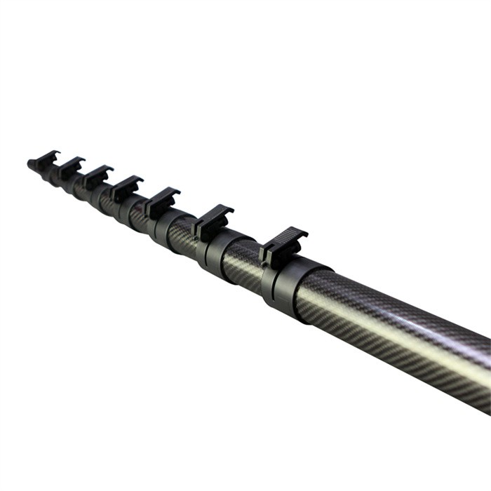 10m karbonfiber teleskopstang