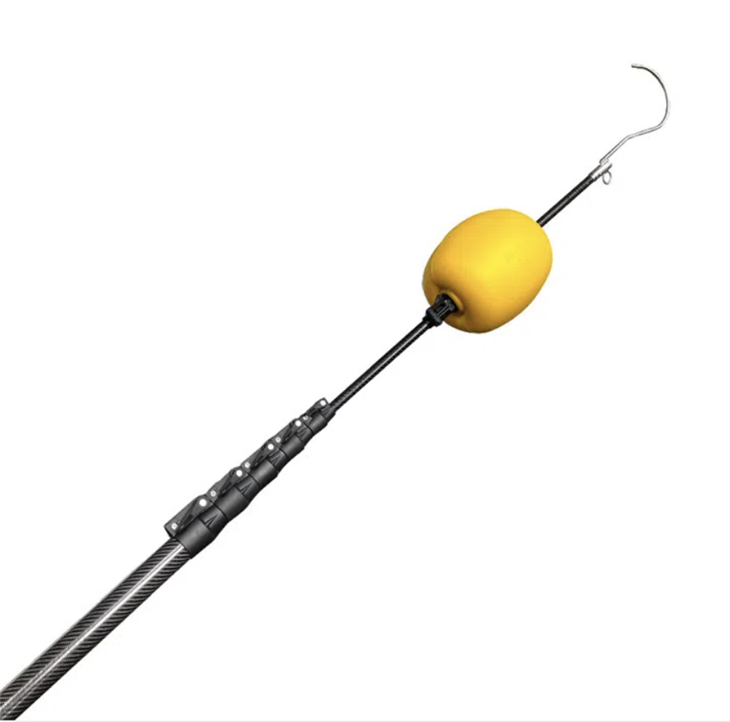 6 m rekkevidde og redningsstang